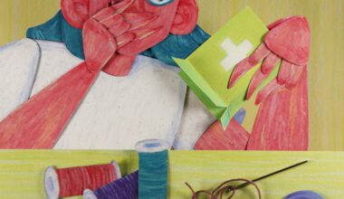 Lysander Wong’s surreal shorts breathe life and action into wool, thread and crumpled paper