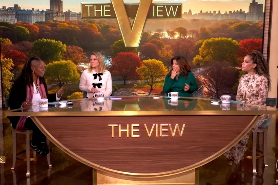 ABC Whoopi Goldberg, Sara Haines, Ana Navarro, Sunny Hostin on 'The View'