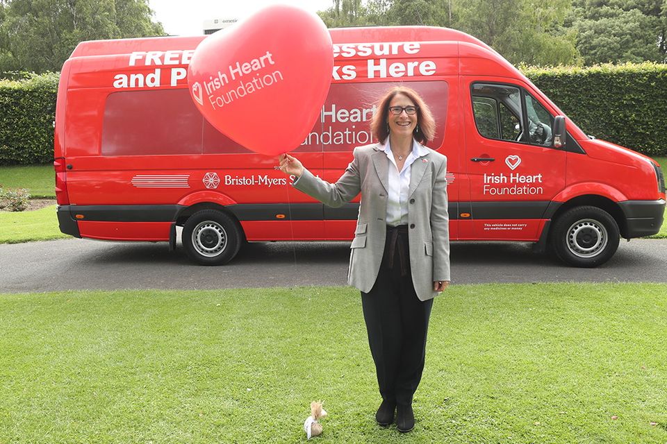 Dr Angie Brown, consultant cardiologist and medical director of the Irish Heart Foundation