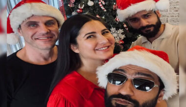 Katrina Kaif-Vicky Kaushal Celebrate First Christmas As Parents; New Mom Shares Happy Moment With Family | Bollywood