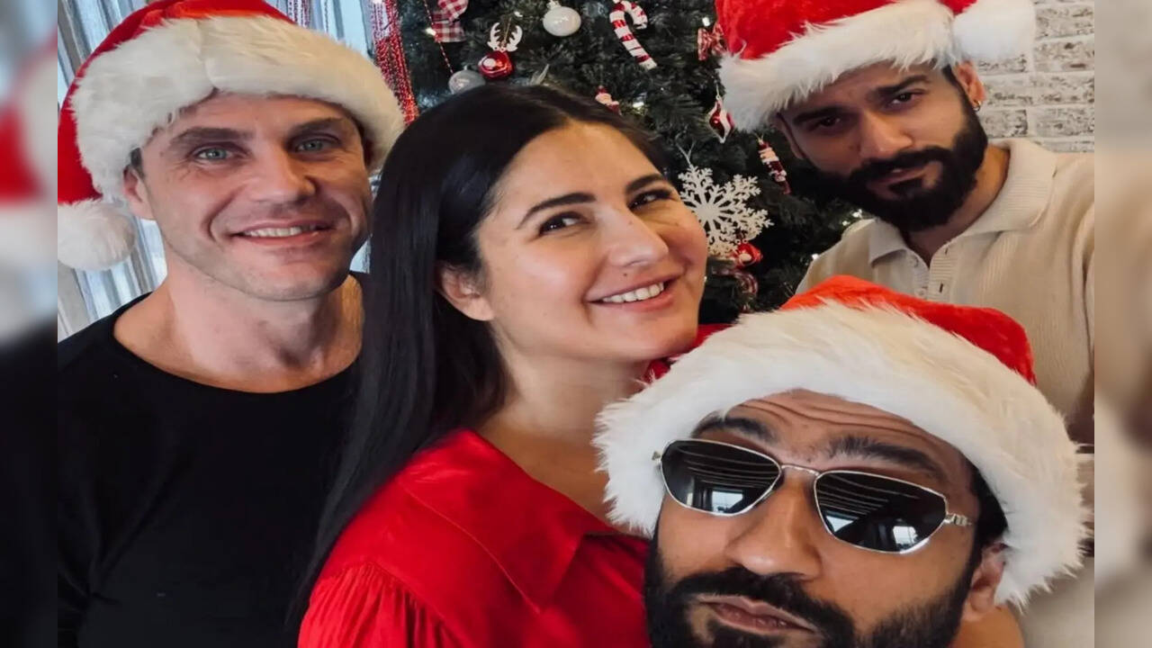 Katrina Kaif-Vicky Kaushal Celebrate First Christmas As Parents; New Mom Shares Happy Moment With Family | Bollywood