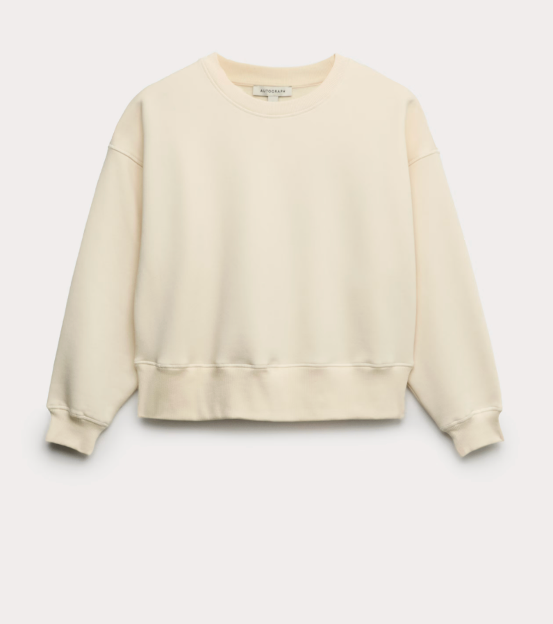 Cotton Rich Brushed Sweatshirt Cotton Rich Brushed Sweatshirt