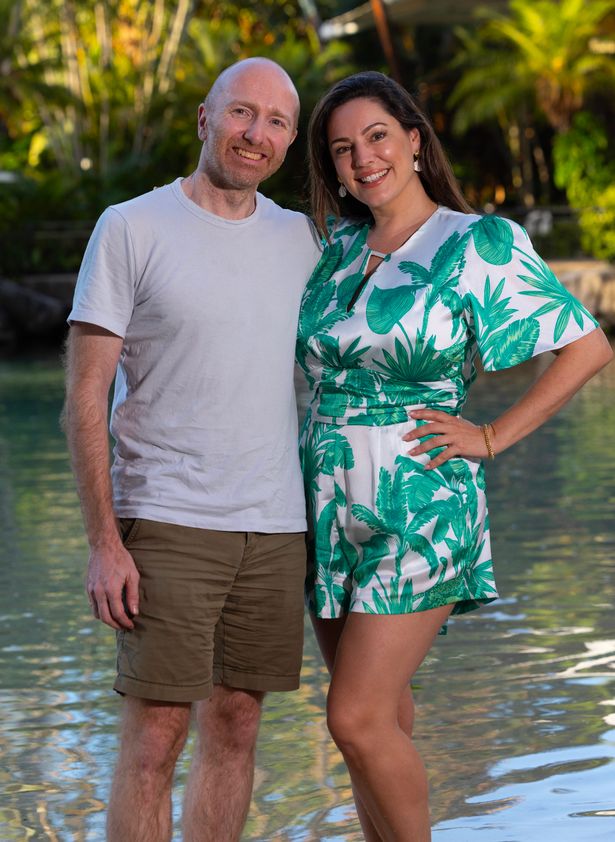 Mirrorman Tom Bryant with Kelly Brook