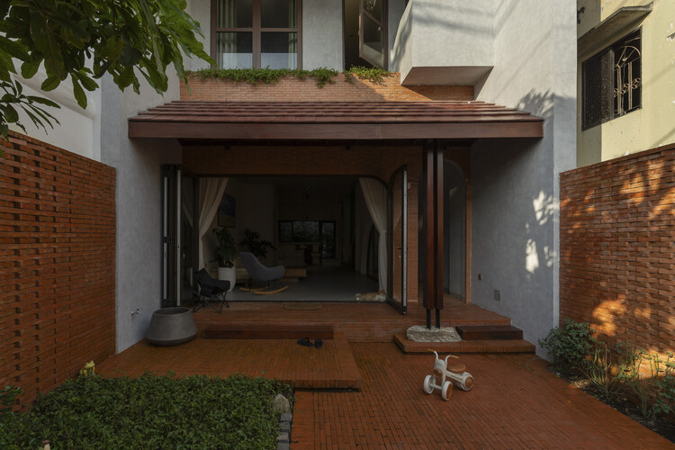 M.Casa / Hinzstudio - Interior Photography, Wood, Courtyard, Balcony