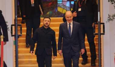 Spike in Russian shadow fleet activities during Zelenskiy visit – The Irish Times