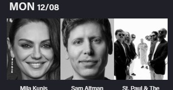 Sam Altman is going on The Tonight Show next week.