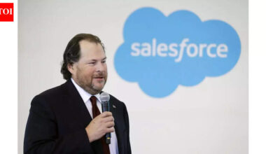 Salesforce CEO Marc Benioff comforts investors as AI jitters wipe away more than $100 billion in shareholder wealth; says: We all know that ...