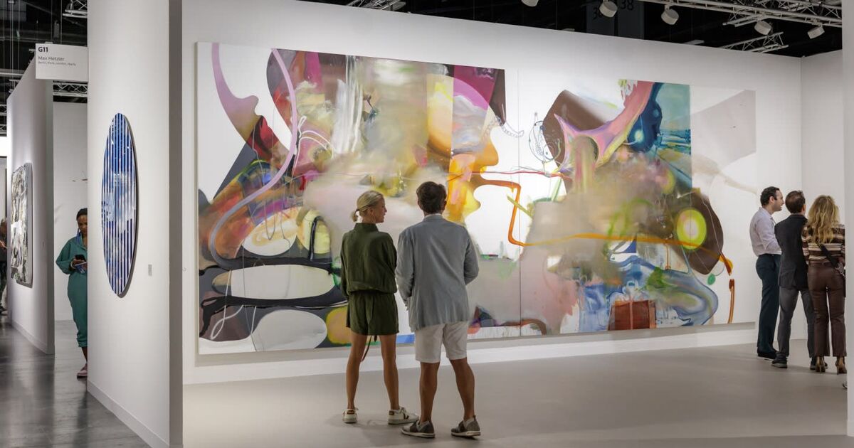 $5.5 million Gerhard Richter painting leads Art Basel Miami Beach opening sales.