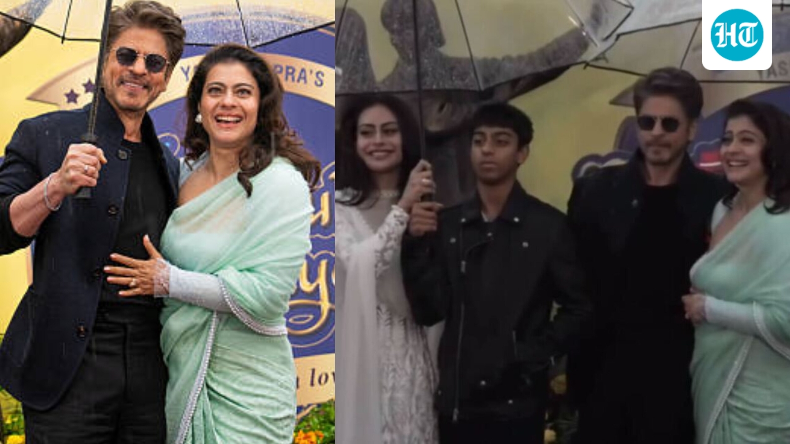 Shah Rukh Khan and Kajol's cute moment with Nysa, Yug in London melts hearts; fans say ‘feels like a happy family’