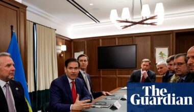 Trump advisers and Ukrainian officials will meet for third day amid progress on peace plan | US news