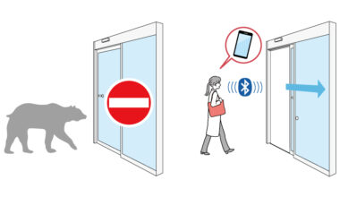 Japanese company selling bear-proof automatic doors