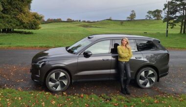 The Volvo EX90 electric seven-seater is a masterclass in clean lines and awash with safety features and tech