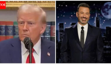 'If I can't beat him then I shouldn't be ... ': Trump mocks Jimmy Kimmel; calls him 'horrible'