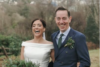 ‘It was just family and close friends’ – Ryan Tubridy ties the knot with Dr Clare Kambamettu in ‘beautiful’ castle wedding