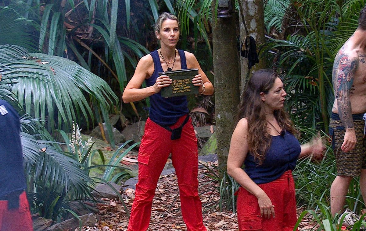 Vogue was the third person eliminated on I'm A Celeb
