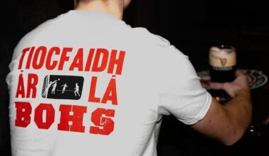 Irish politician criticises Bohemians FC over ‘Tiocfaidh ár lá’ T-shirts: ‘Imagine a unionist club had one saying No Surrender?’