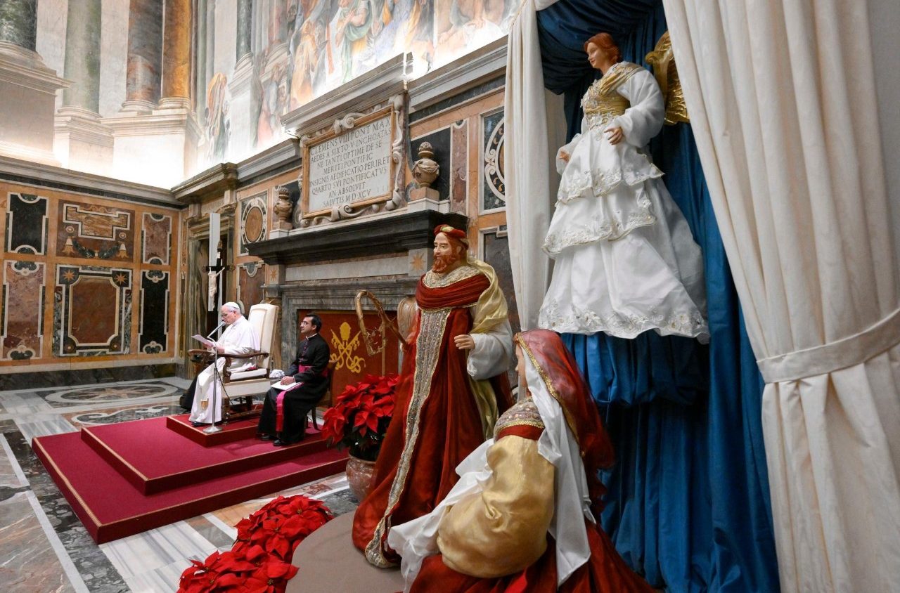 Pope: At Christmas, let music be a ‘dwelling place for the soul’