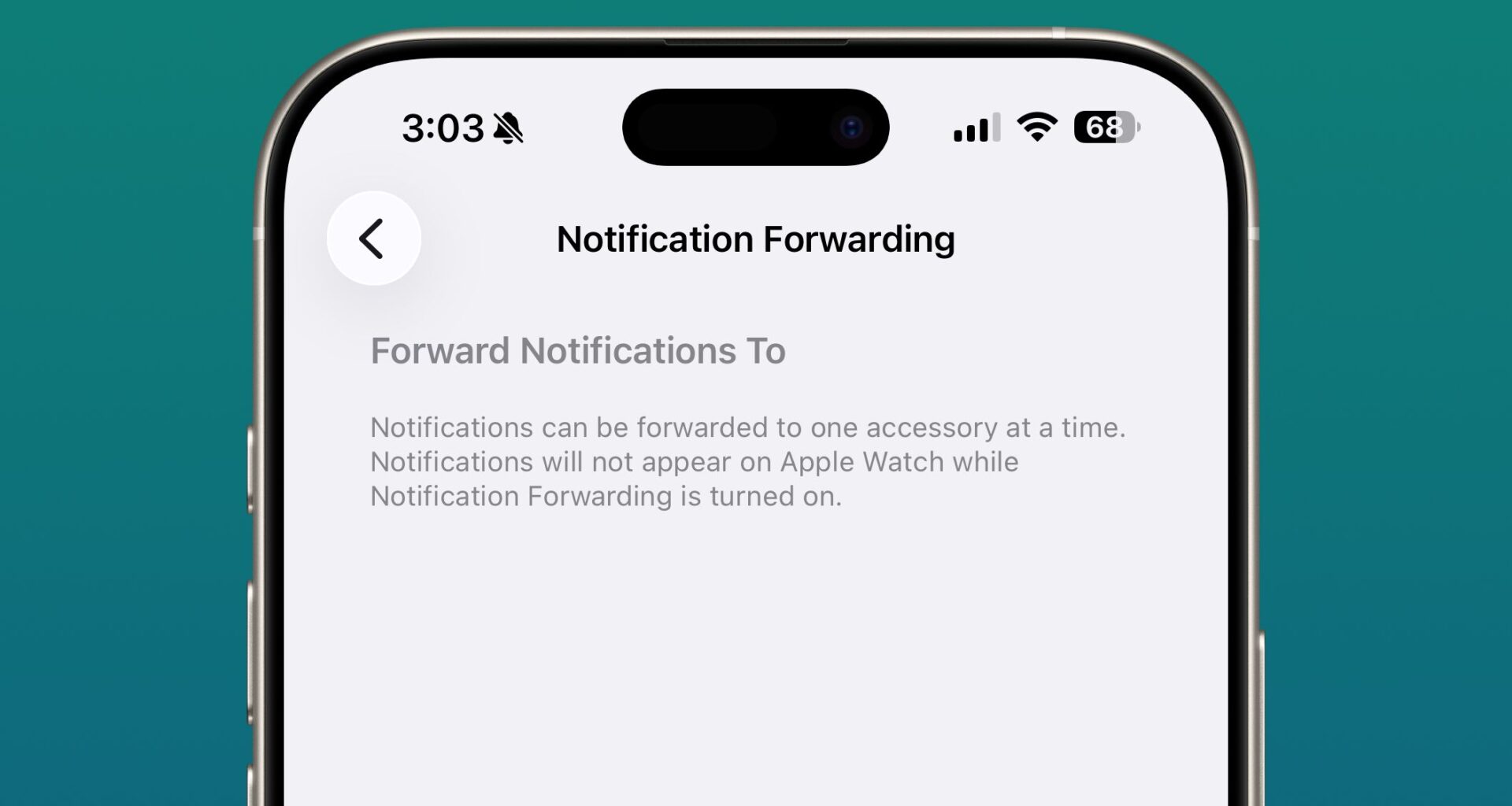 iOS 26.3 Adds Notification Forwarding Option for Third-Party Wearables