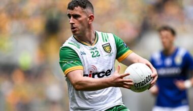 Patrick McBrearty is forced to call time on Donegal owing to persistent injury