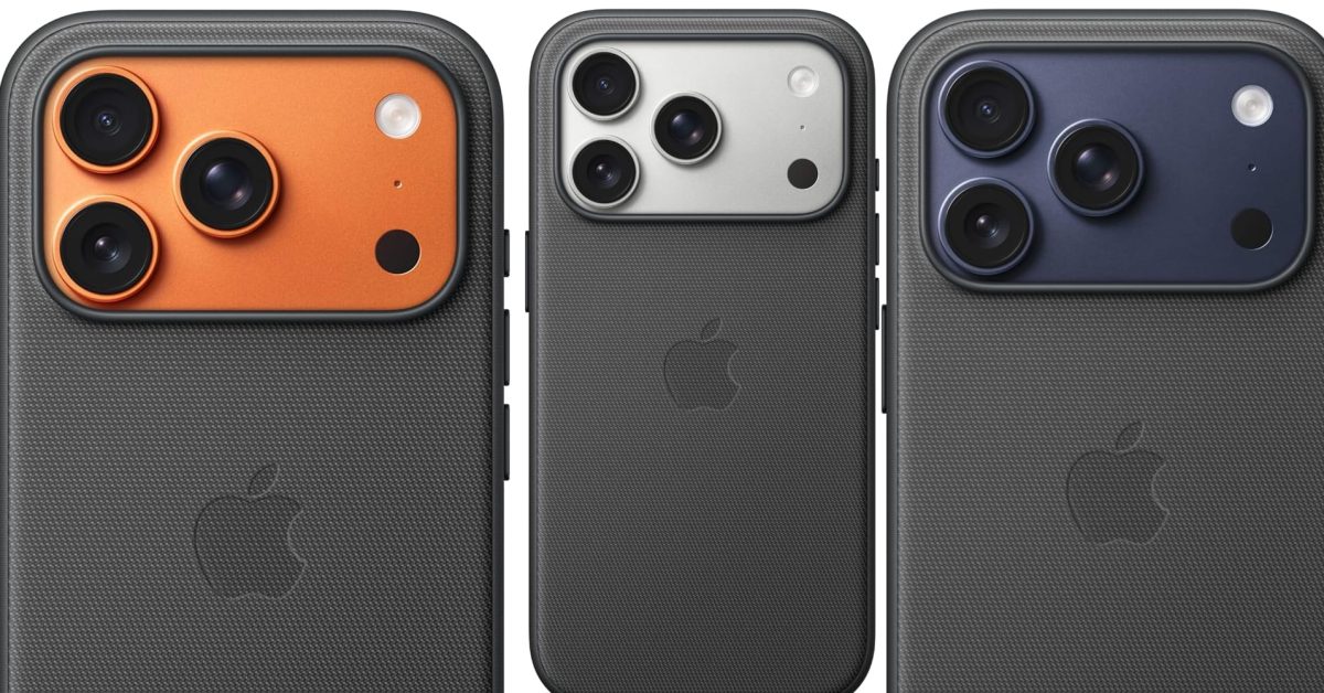 Apple's TechWoven cases iPhone 17 Pro and Pro Max are 25% off again today