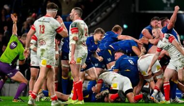 Late Dan Sheehan try seals Leinster comeback as festive interpros begin with bonus point win over Ulster