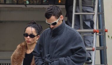 Zoë Kravitz and Harry Styles Meet Up With Alessandro Michele