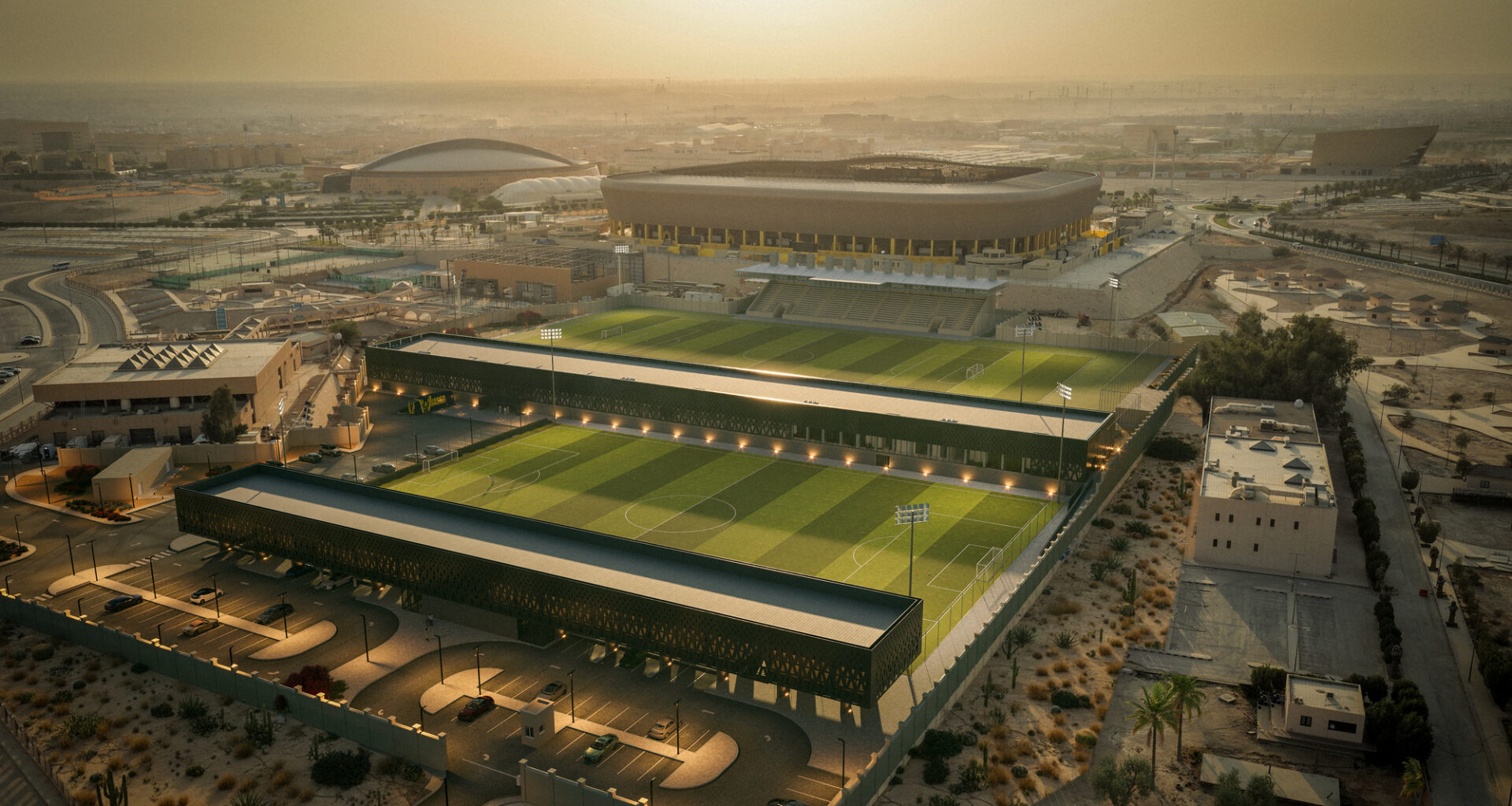 OODA Unveils House of Nassr Sports Complex, Its First Realized Project in Saudi Arabia