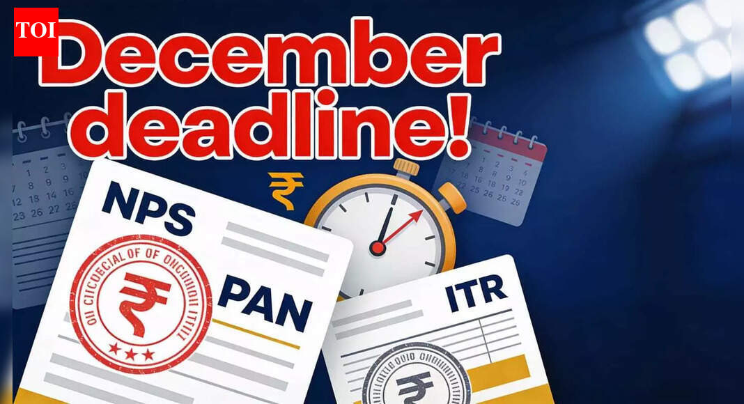 Two dates, three traps: How to fix your NPS, PAN and ITR before December 31