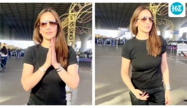 Esha Deol keeps low profile during first outing after dad Dharmendra’s death, taken aback by paparazzi’s question to her