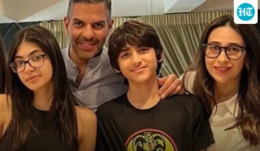 Sunjay Kapur's children wear their late dad's polo club jerseys on Christmas, Kareena Kapoor calls the ‘angels’