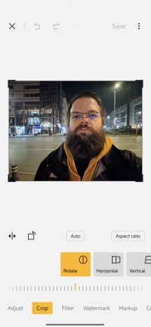 Image editing in Gallery app - Xiaomi Redmi Note 15 Pro 5G review