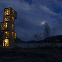 Seljord Watch Tower / Rintala Eggertsson Architects. Image © Dag Jenssen The Evolving Practice of Designing Light in Scandinavian Environments - Image 4 of 23