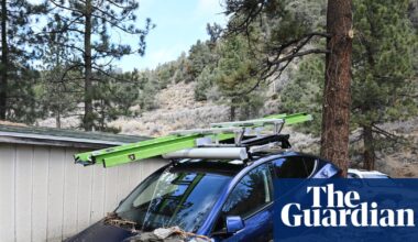 Mudslides bury cars and homes up to their windows in California town | California