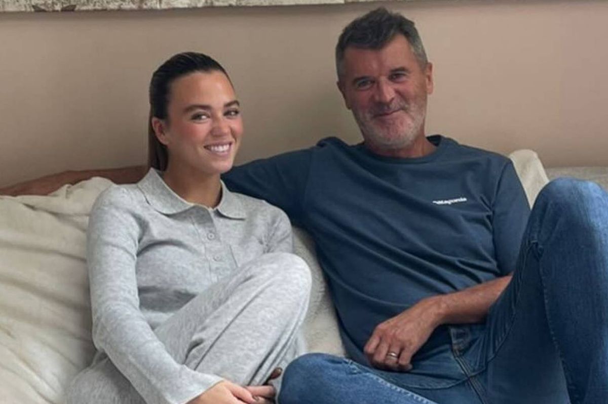 Roy Keane and daughter Leah