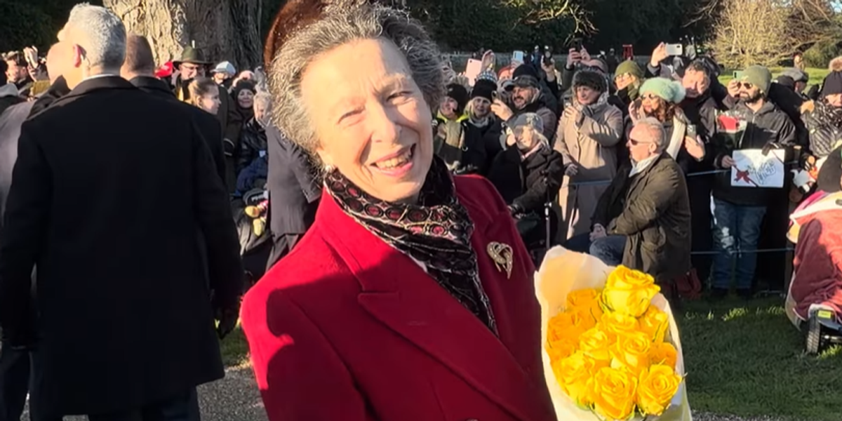 Princess Anne's 'humble' response after receiving flowers as royal fans rain praise