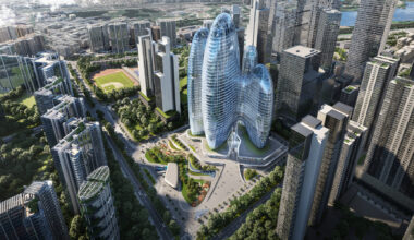 Zaha Hadid Architects’ OPPO Headquarters in Shenzhen Advances with Facade Installation