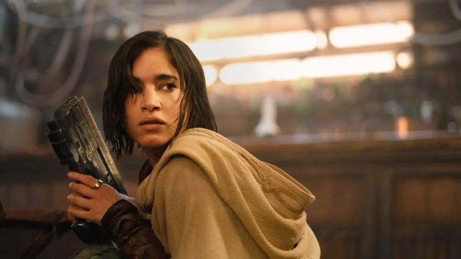 A scene from Netflix’s <em>Rebel Moon</em>