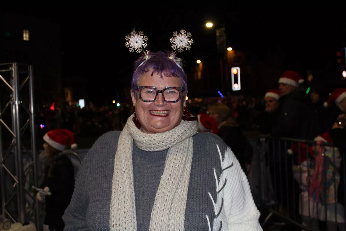 Carolyn Harris is pictured here before she started on the drug