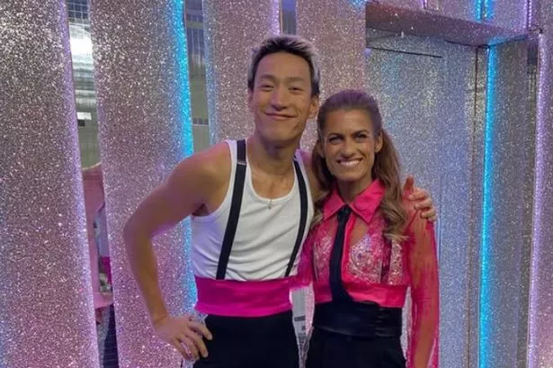 Strictly Come Dancing's Carlos Gu and Karen Carney
