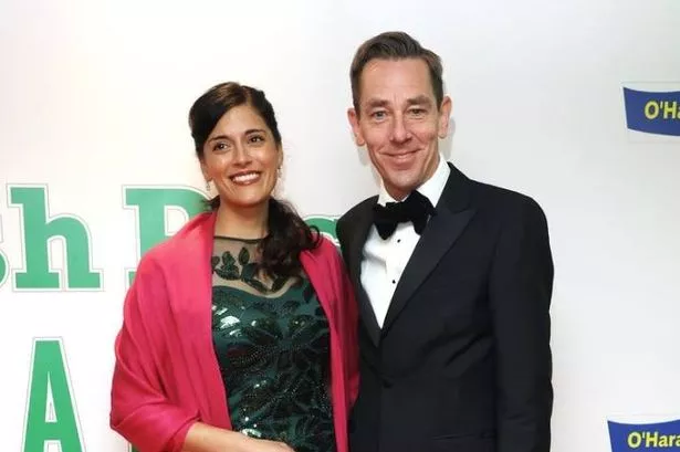 Ryan Tubridy with Dr Clare Kambamettu.