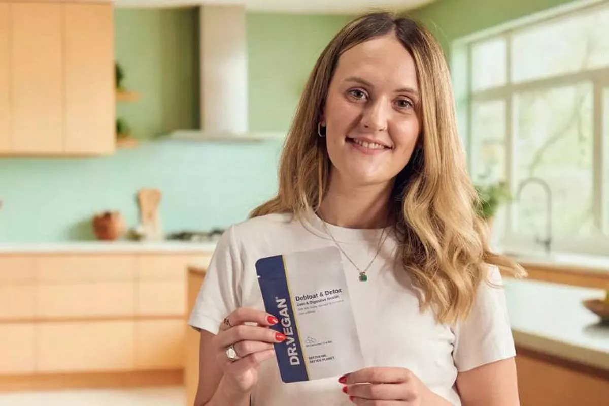 Users can take two capsules a day to help alleviate symptoms of bloating and discomfort