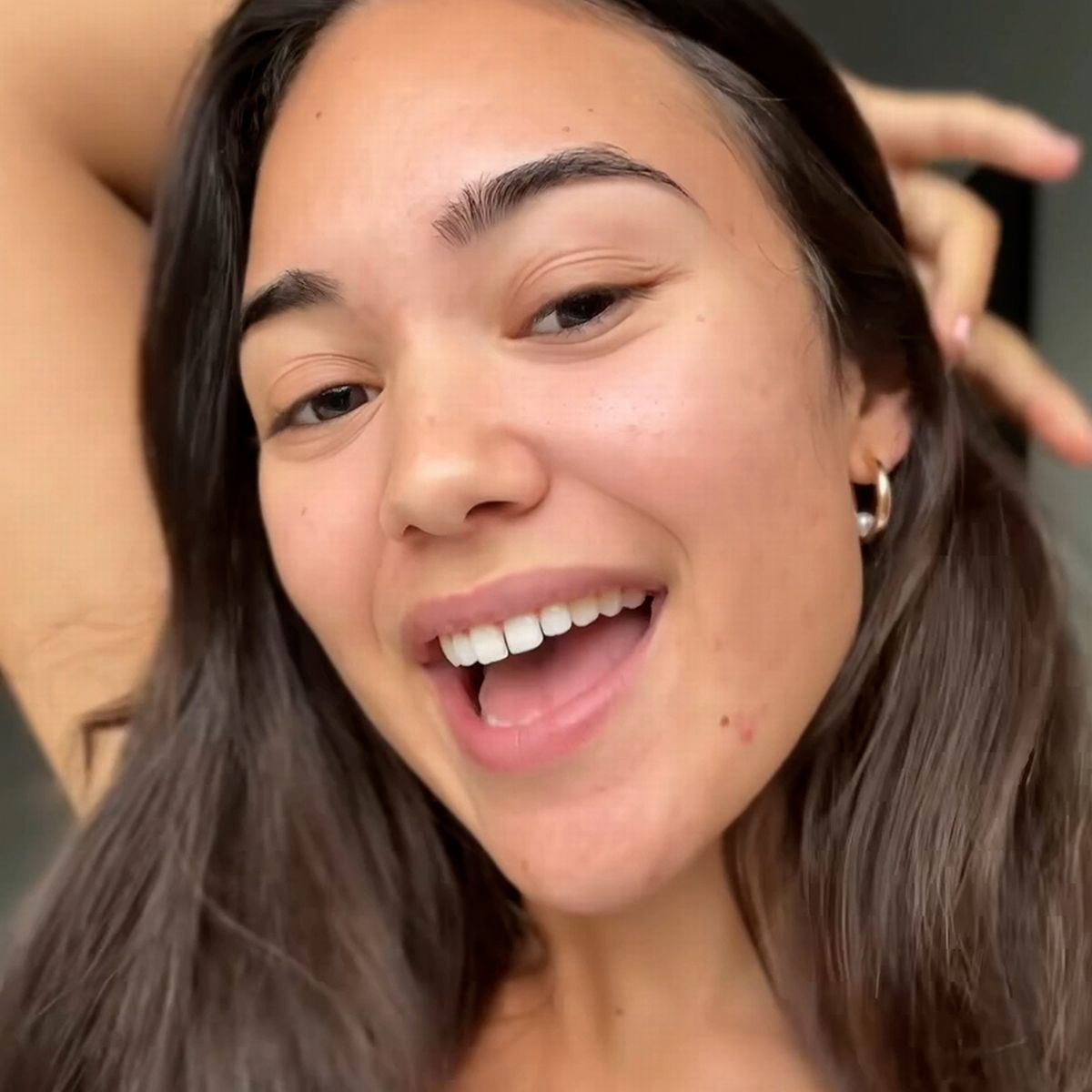 A customer after using MySweetSmile