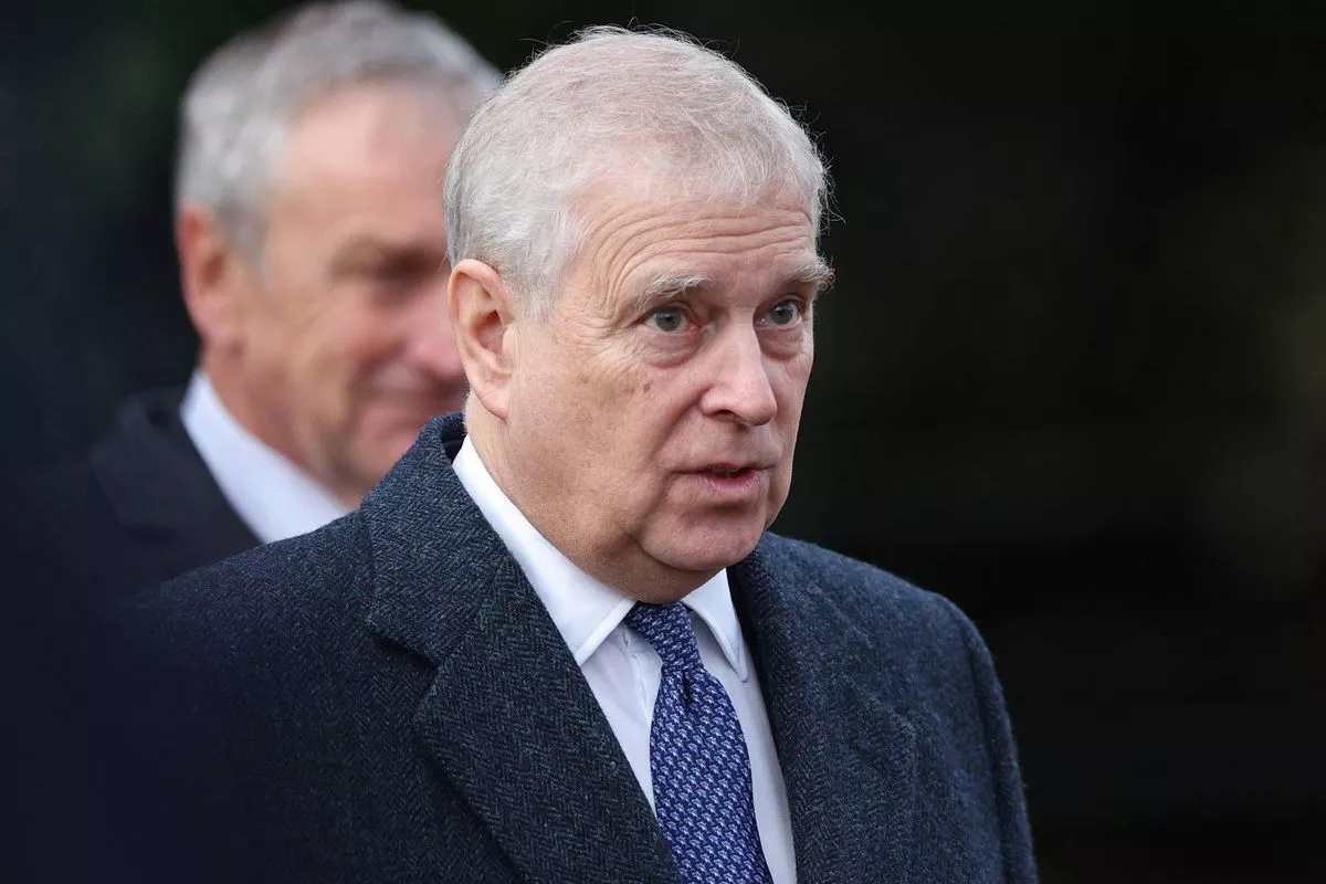 The former prince Andrew 