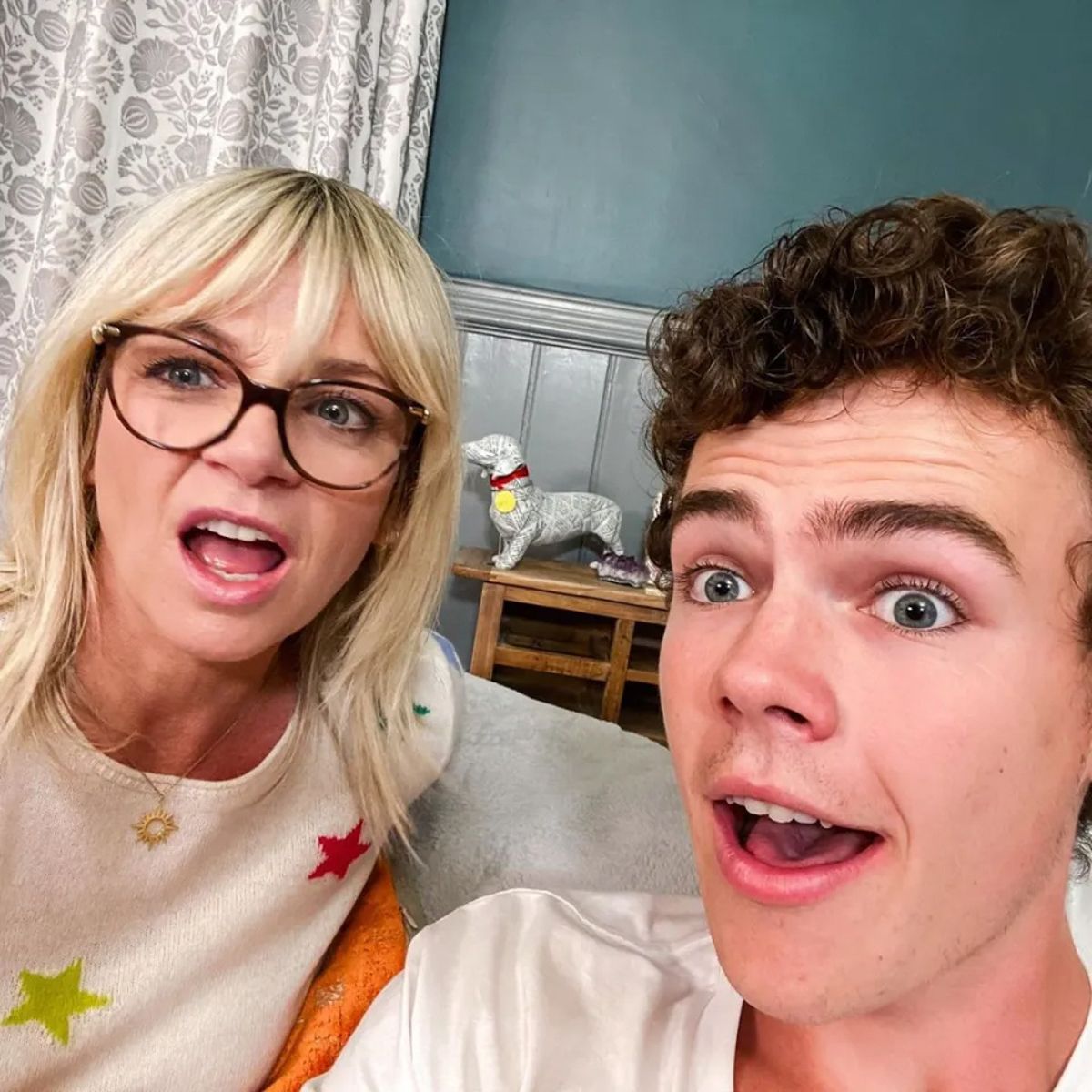 Zoe Ball’s son Woody