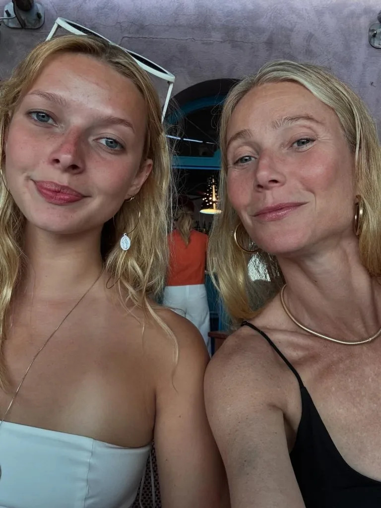 Paltrow said that she and her daughter, Apple, 21 (pictured here) and her son, Moses, 19, are always together during the holidays. Instagram/Gwyneth Paltrow