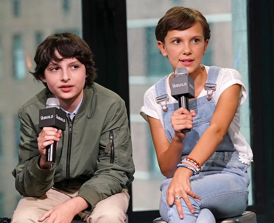<p>14. Eleven's season one kiss with Mike was Millie's first kiss ever. <span>"It was a strange experience," she admitted, "Having 250 people looking at you kissing someone is like, 'Whoa!'"</span></p>