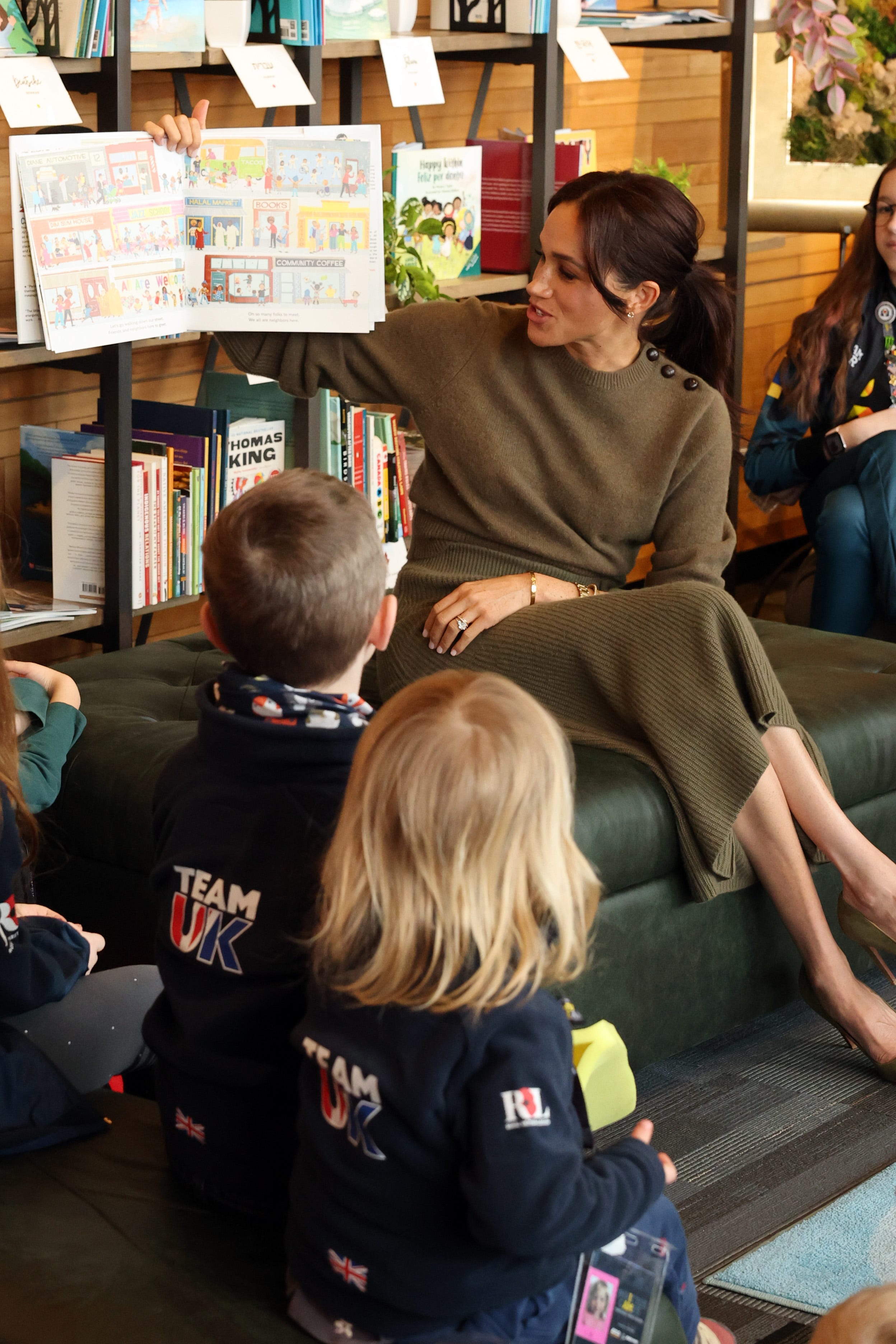 vancouver, british columbia february 09 meghan, duchess of sussex seen at family  friends activity at the nations home at the vancouver convention centre on february 09, 2025 in vancouver, british columbia photo by eric charbonneauinvictus games foundation via getty images