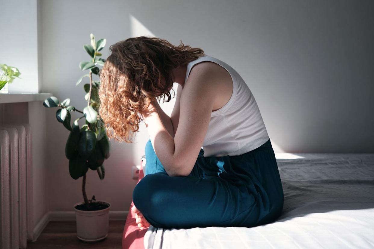 Getty Stock photo of an anxious woman