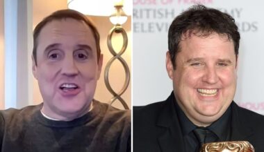 Peter Kay, 52, breaks silence on weight loss amid slimmed-down physique