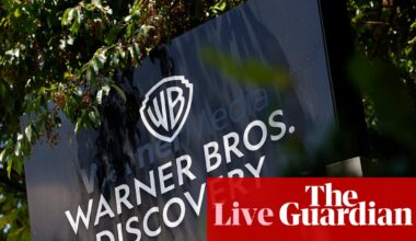 Paramount Skydance makes $108.4bn bid for Warner Bros Discovery, challenging Netflix’s offer – business live | Business